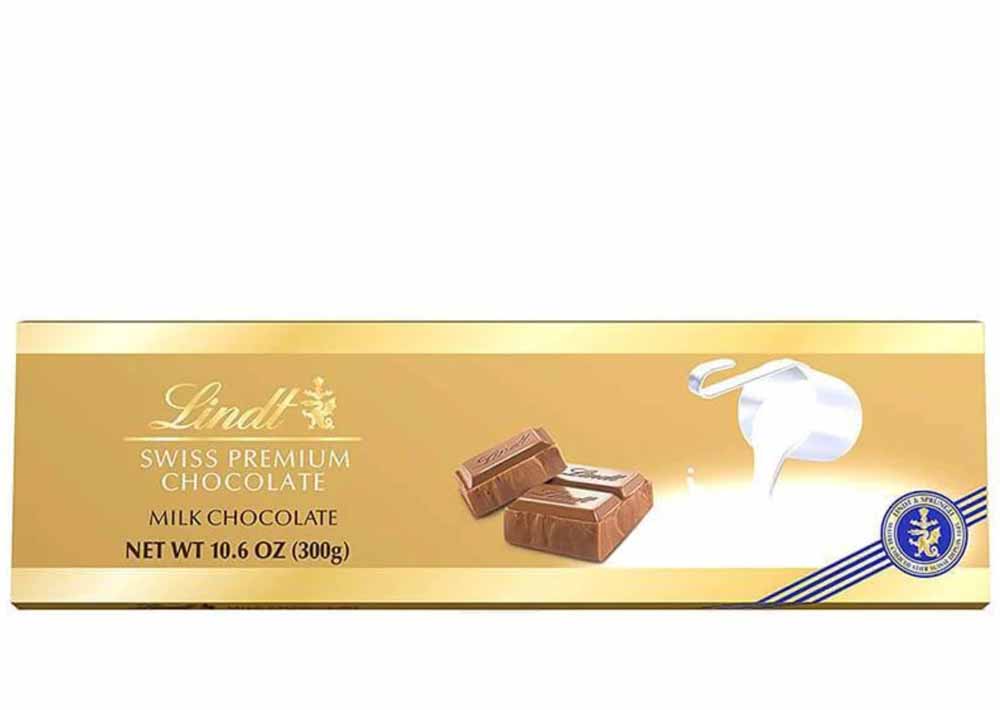 Lindt Gold Bar Milk 300g